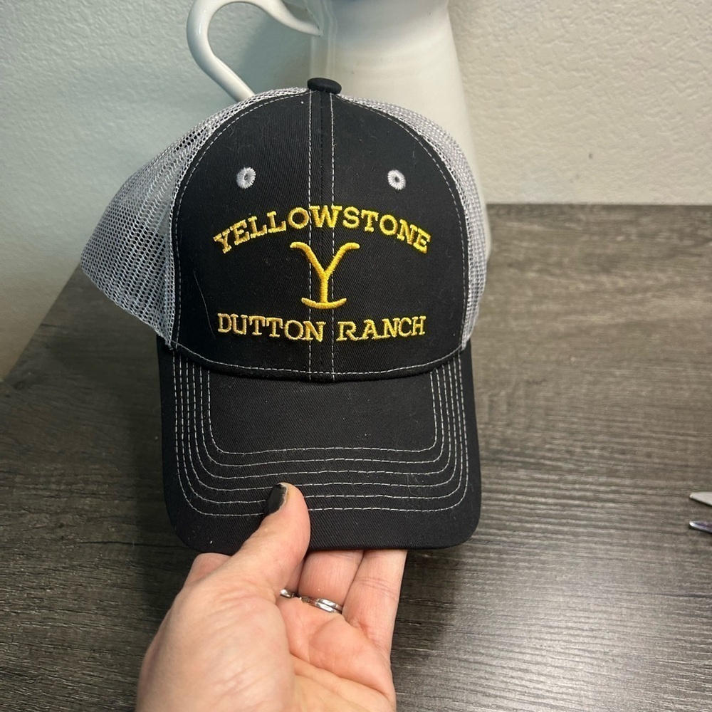 Yellowstone Unisex Dutton Ranch
Trucker Adjustable Hat - Black